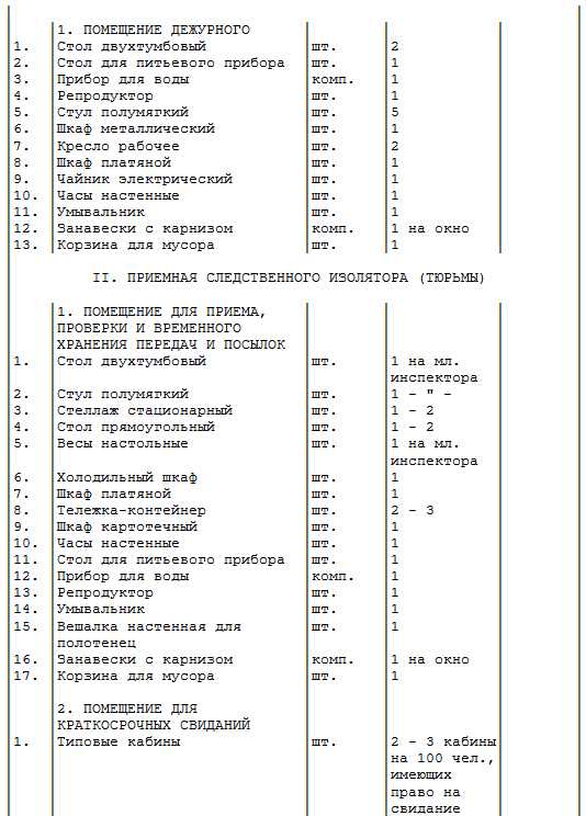 Требования